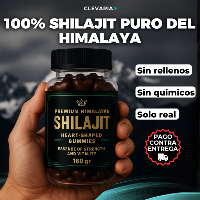 Gomas de Shilajit | Oferta 2x1 POR TIEMPO LIMITADO