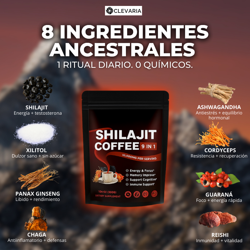 Café Shilajit™ (300gr) | 38% OFF POR TIEMPO LIMITADO