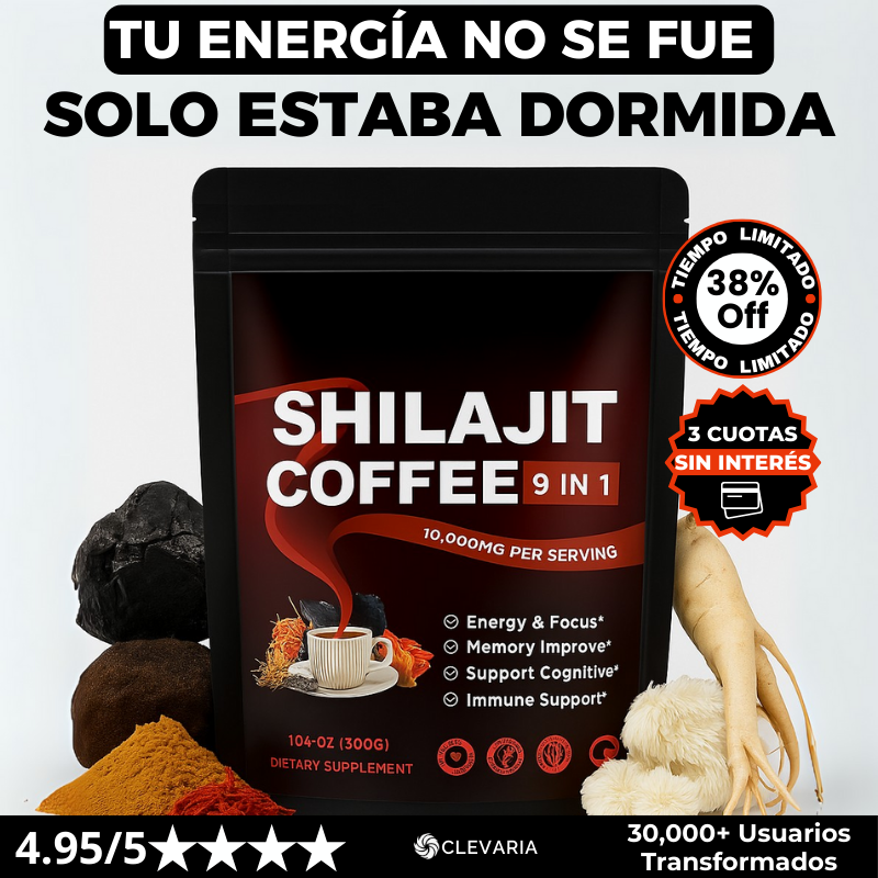 Café Shilajit™ (300gr) | 38% OFF POR TIEMPO LIMITADO