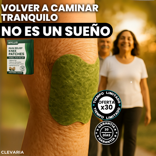 Adiós dolor de rodilla | Pack 30 parches – OFERTA ESPECIAL